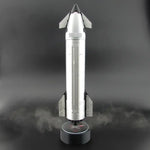 SpaceX Starship Model 1:200 - Rocket Humidifier with LED Mist Flame Effect - Tesla Interior Accessories > Rocket Model