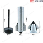 SpaceX Starship Model 1:200 - Rocket Humidifier with LED Mist Flame Effect - Tesla Interior Accessories > Rocket Model