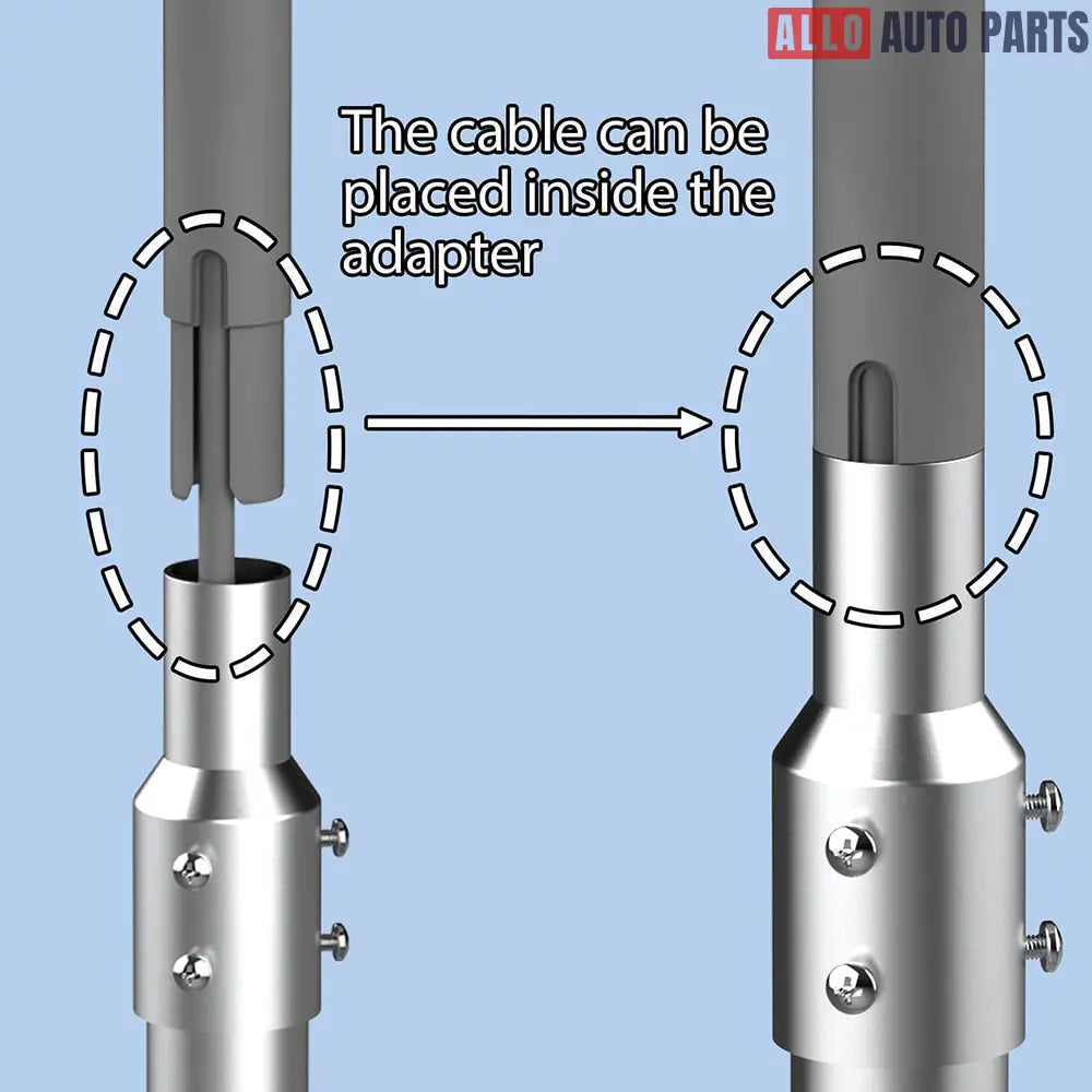 Starlink Gen 2 Adjustable Pipe Adapter Mount - Fits 0.8’’-2’’ Tubes No Drill - Tesla Exterior Accessories > Starlink