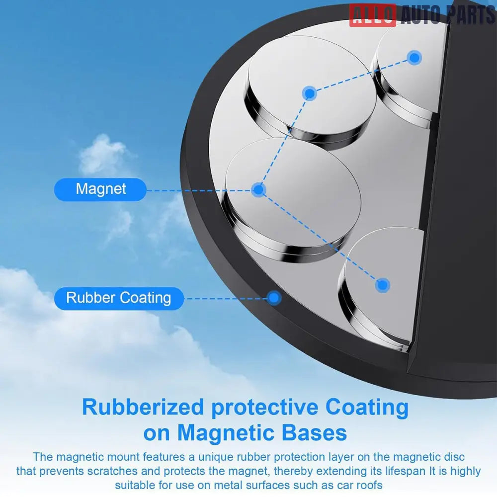 Starlink Gen 3 Magnetic Roof Mount - 376lb Suction Adjustable Kit for RV - Tesla Exterior Accessories > Starlink