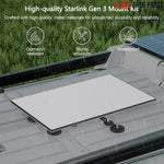 Starlink Gen 3 Magnetic Roof Mount - 376lb Suction Adjustable Kit for RV - Tesla Exterior Accessories > Starlink