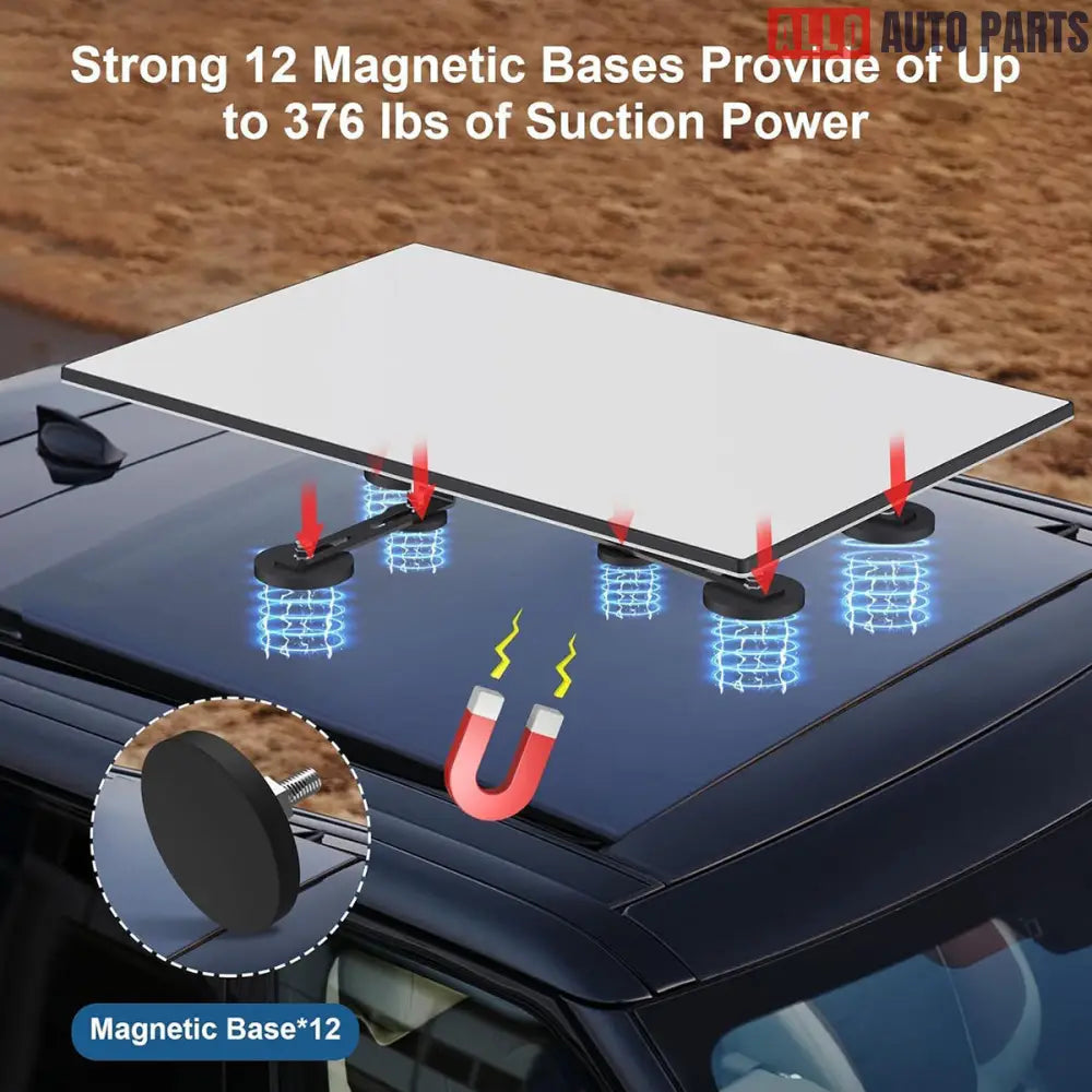 Starlink Gen 3 Magnetic Roof Mount - 376lb Suction Adjustable Kit for RV - Tesla Exterior Accessories > Starlink
