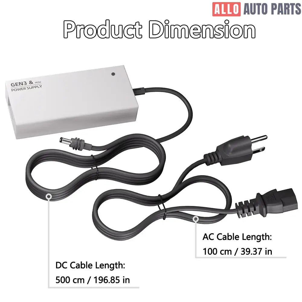Starlink Gen 3 & Mini Power Supply Adapter - 48V 3A AC/DC Replacement - Tesla Exterior Accessories > Starlink