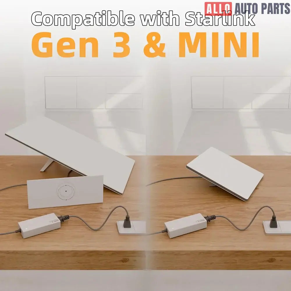 Starlink Gen 3 & Mini Power Supply Adapter - 48V 3A AC/DC Replacement - Tesla Exterior Accessories > Starlink