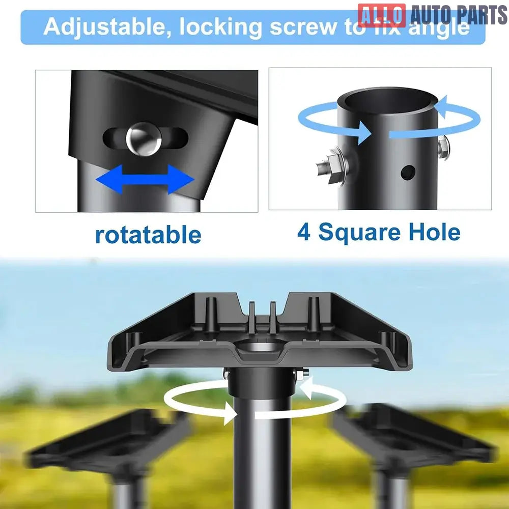 Starlink Gen 3 Roof Mount - 26’’ Adjustable Heavy Duty Aluminum Bracket Kit - Tesla Exterior Accessories > Starlink