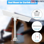 Starlink Gen 3 Roof Mount Kit - Heavy Duty Adjustable Straight Pipe Bracket - Tesla Exterior Accessories > Starlink