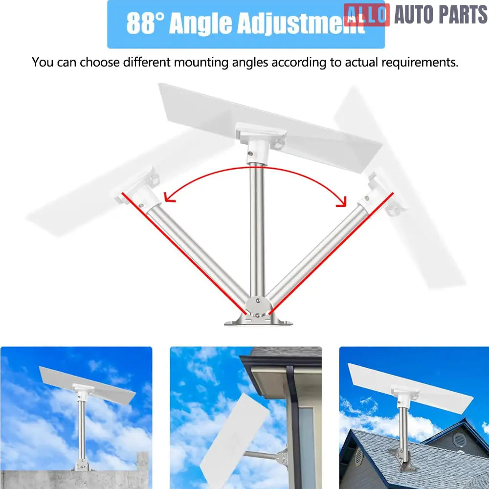 Starlink Gen 3 Roof Mount Kit - Heavy Duty Adjustable Straight Pipe Bracket - Tesla Exterior Accessories > Starlink