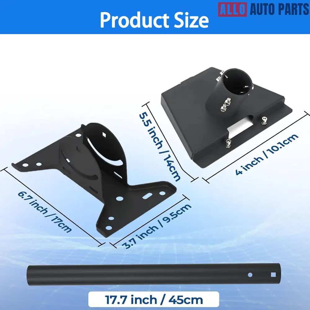 Starlink Gen 3 Roof Pole Mount Kit - Adjustable Heavy Duty Alloy Steel Stand - Tesla Exterior Accessories > Starlink