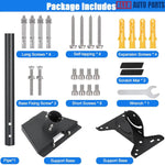 Starlink Gen 3 Roof Pole Mount Kit - Adjustable Heavy Duty Alloy Steel Stand - Tesla Exterior Accessories > Starlink