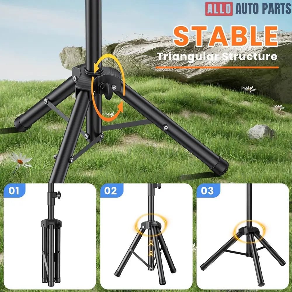 Starlink Gen 3 Tripod Mount - Adjustable Portable Stand for RV & Camping - Tesla Exterior Accessories > Starlink