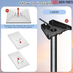 Starlink Gen 3 Wall & Roof Mount Kit - 360° Adjustable Heavy Duty Steel - Tesla Exterior Accessories > Starlink