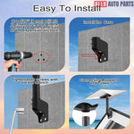 Starlink Gen 3 Wall & Roof Mount Kit - 360° Adjustable Heavy Duty Steel - Tesla Exterior Accessories > Starlink