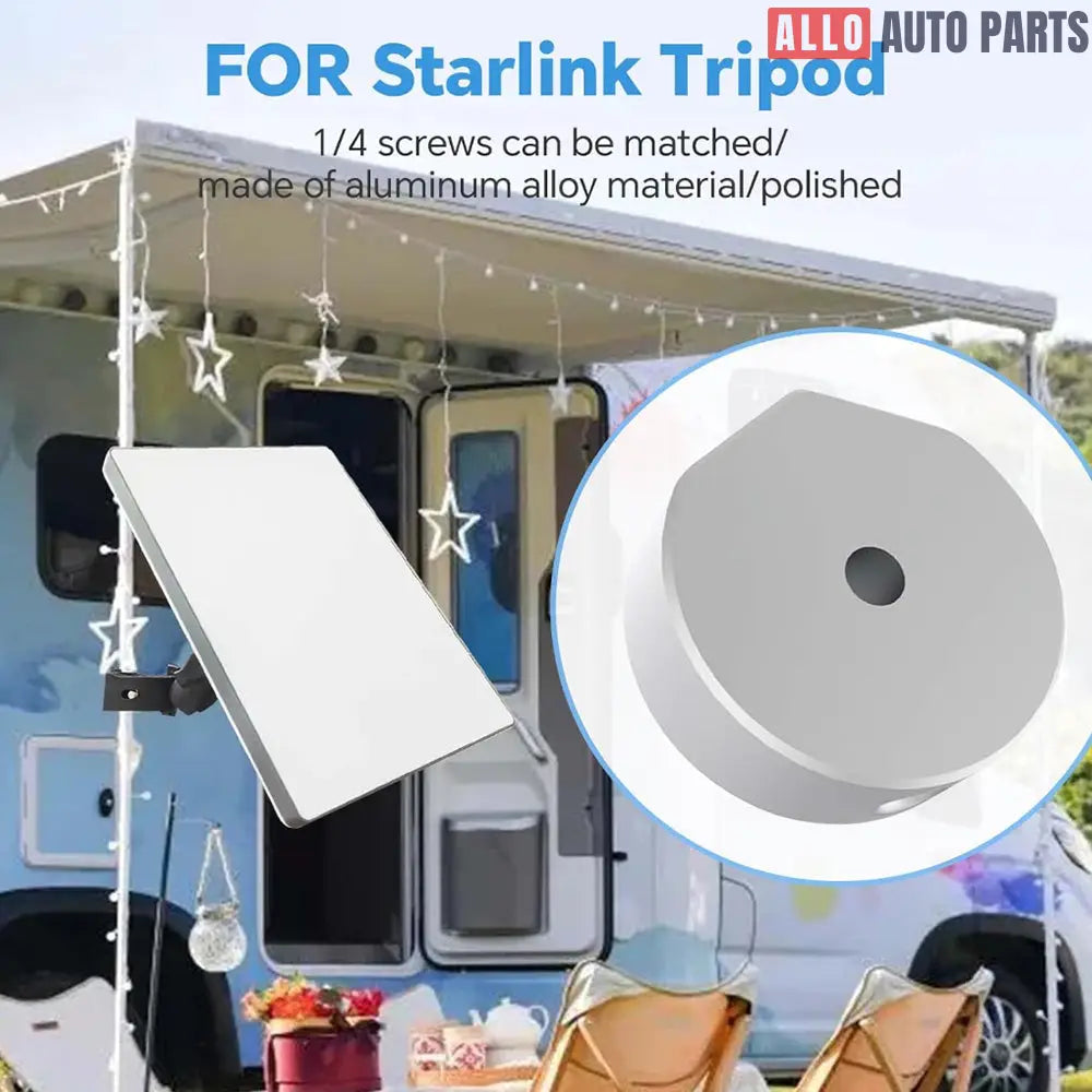 Starlink Mini Adjustable Clamp Mount Kit for RV Yacht & Campers - Tesla Exterior Accessories > Starlink