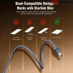 Starlink Mini DC Power Cable with LED Voltage & Current Monitor - 18AWG - Tesla Exterior Accessories > Starlink