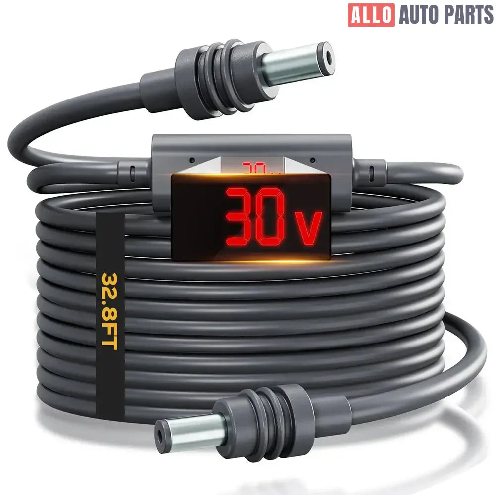 Starlink Mini DC Power Cable with LED Voltage & Current Monitor - 18AWG - Tesla Exterior Accessories > Starlink