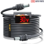 Starlink Mini DC Power Cable with LED Voltage & Current Monitor - 18AWG - Tesla Exterior Accessories > Starlink