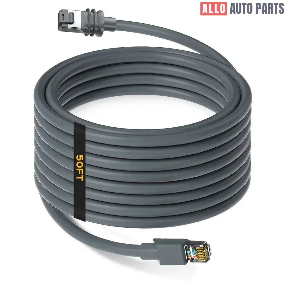Starlink Mini Ethernet Cable - RJ45 Cat6A Shielded 1200Mbps Adapter - Tesla Exterior Accessories > Starlink
