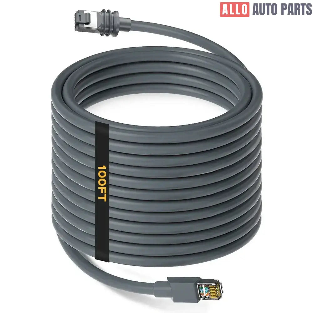 Starlink Mini Ethernet Cable - RJ45 Cat6A Shielded 1200Mbps Adapter - Tesla Exterior Accessories > Starlink