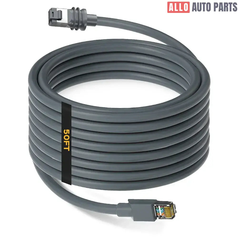 Starlink Mini Ethernet Cable - RJ45 Cat6A Shielded 1200Mbps Adapter - Tesla Exterior Accessories > Starlink