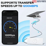 Starlink Mini Ethernet Cable - RJ45 Cat6A Shielded 1200Mbps Adapter - Tesla Exterior Accessories > Starlink