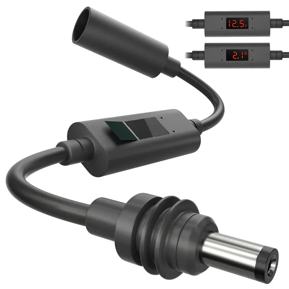 Starlink Mini & Gen 3 DC Power Adapter - Real-Time LED Voltage Display IP68 - Tesla Exterior Accessories > Starlink