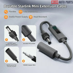 Starlink Mini & Gen 3 DC Power Adapter - Real-Time LED Voltage Display IP68 - Tesla Exterior Accessories > Starlink