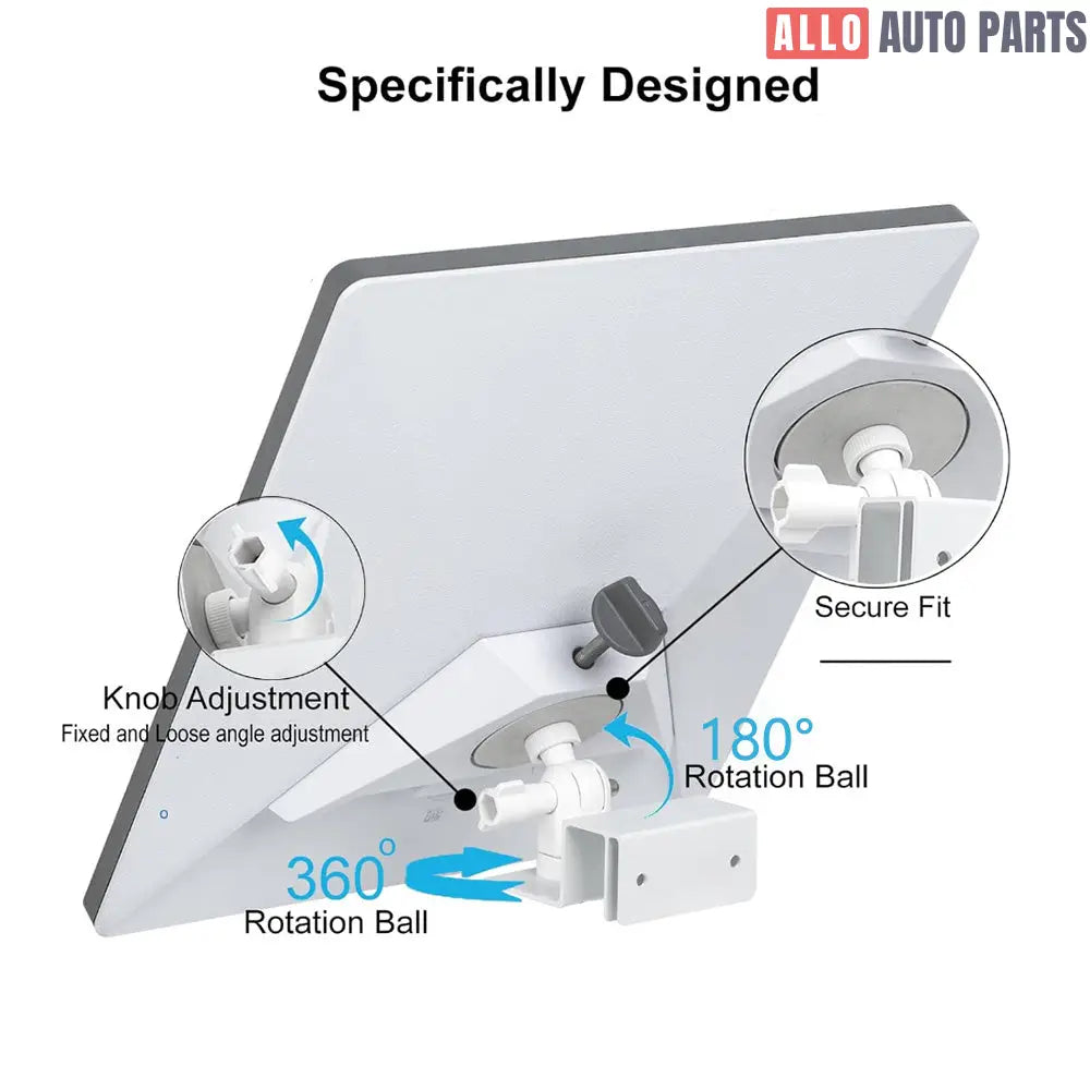 Starlink Mini Gutter Mount - No-Drill Adjustable Swivel Bracket Adapter - Tesla Exterior Accessories > Starlink