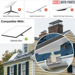 Starlink Mini Gutter Mount - No-Drill Adjustable Swivel Bracket Adapter - Tesla Exterior Accessories > Starlink