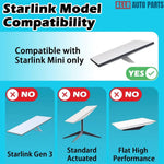 Starlink Mini Magnetic Flat Mount Kit - 264lb Heavy Duty Vehicle Roof Mount - Tesla Exterior Accessories > Starlink
