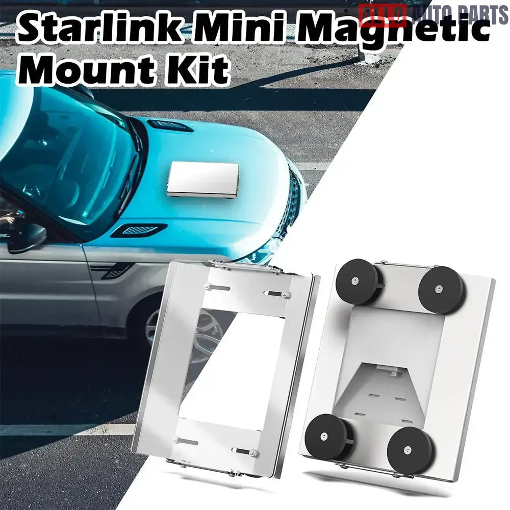 Starlink Mini Magnetic Flat Mount Kit - 264lb Heavy Duty Vehicle Roof Mount - Tesla Exterior Accessories > Starlink