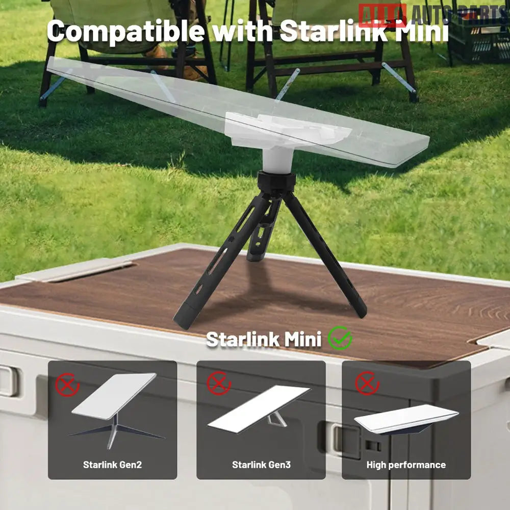 Starlink Mini Mount 1/4’’ Thread Bracket for Tripod & Pole - Weatherproof - Tesla Exterior Accessories > Starlink