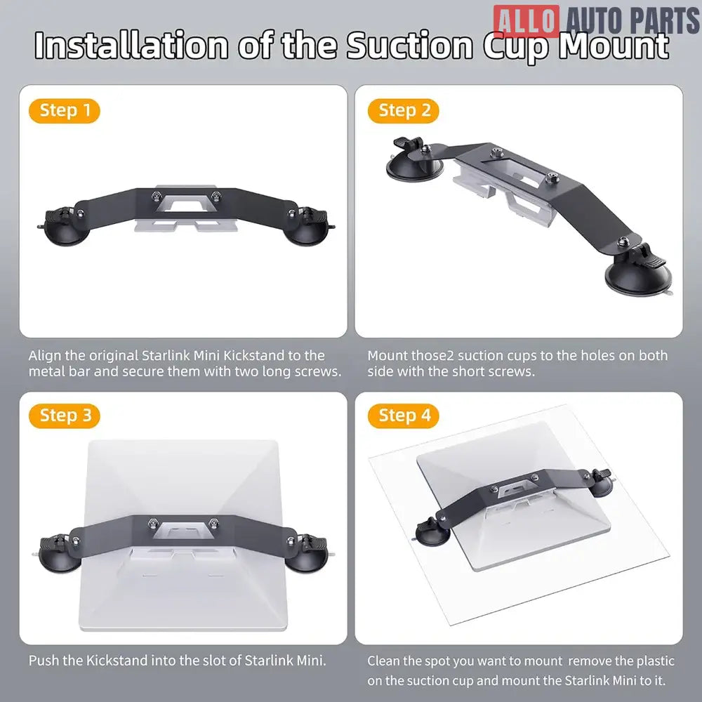 Starlink Mini Suction Cup Window Mount for Cars RVs & Sunroofs - Tesla Interior Accessories > Starlink