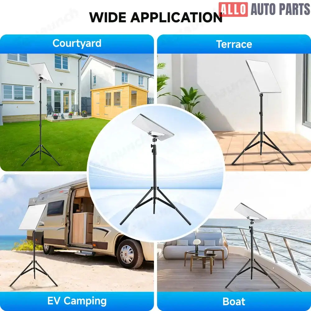 Starlink Mini Tripod Mount with 1/4’’-20 Pipe Adapter - Adjustable Stand - Tesla Exterior Accessories > Starlink