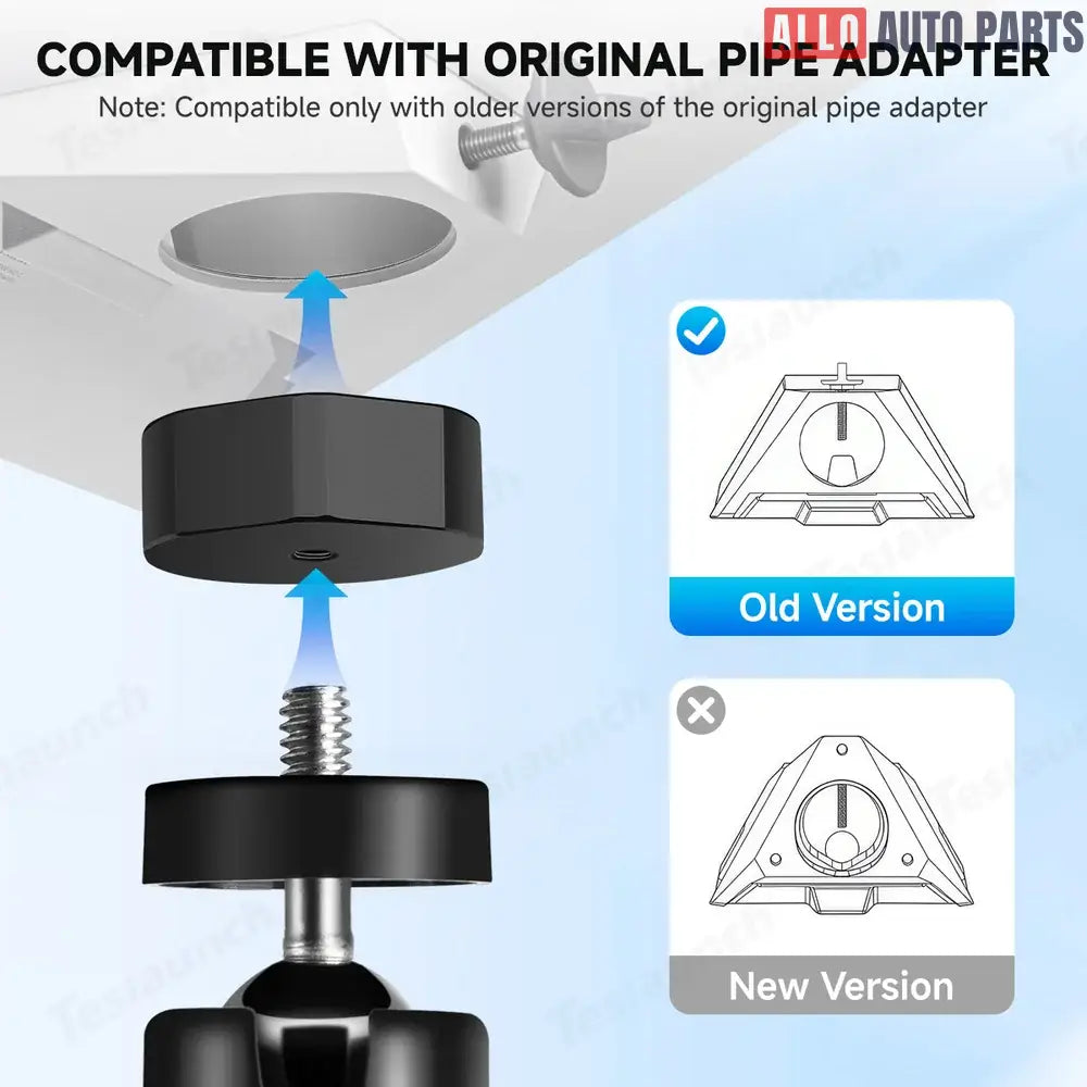 Starlink Mini Tripod Mount with 1/4’’-20 Pipe Adapter - Adjustable Stand - Tesla Exterior Accessories > Starlink