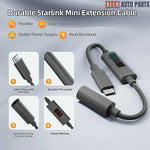 Starlink Mini USB-C PD to DC Adapter - 65W Power Cable with Digital Display - Tesla Exterior Accessories > Starlink