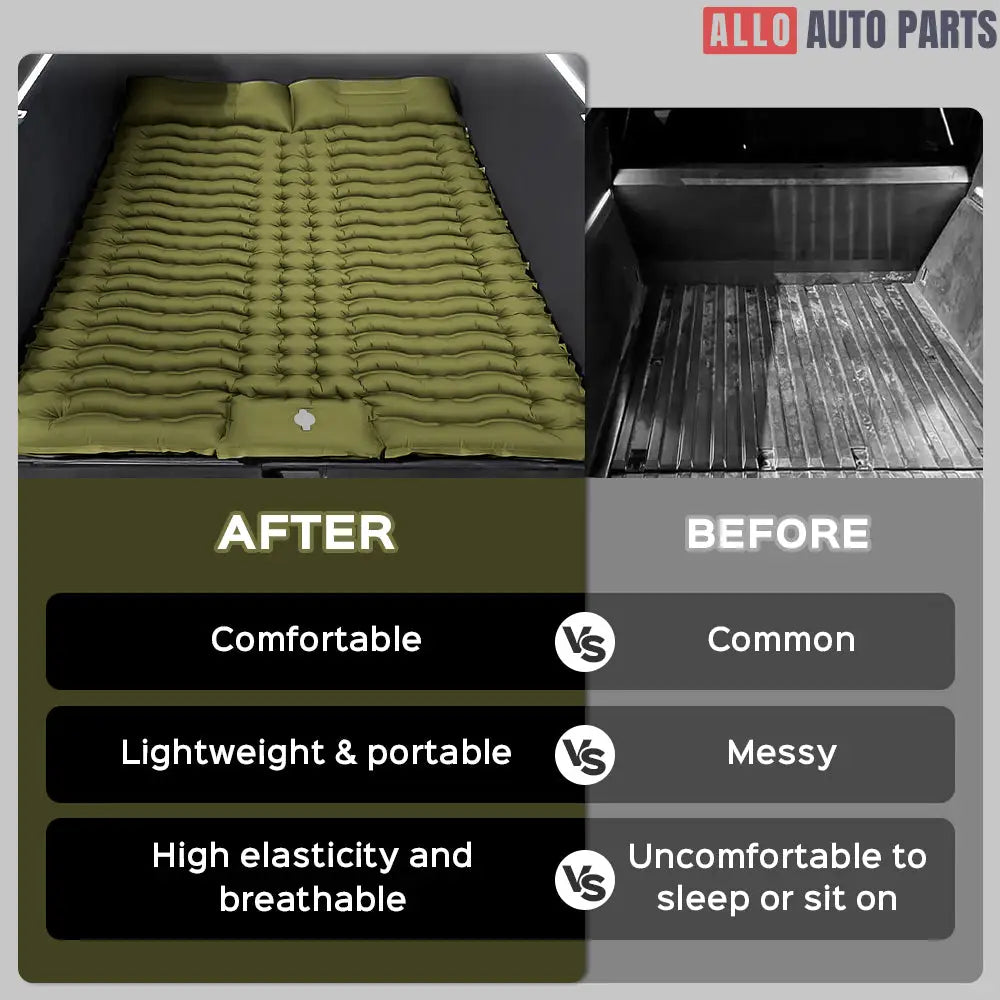 Tesla Cybertruck Air Mattress - Custom Fit Truck Bed Camping Bed - Tesla Interior Accessories > Frunk Trunk > Camping >