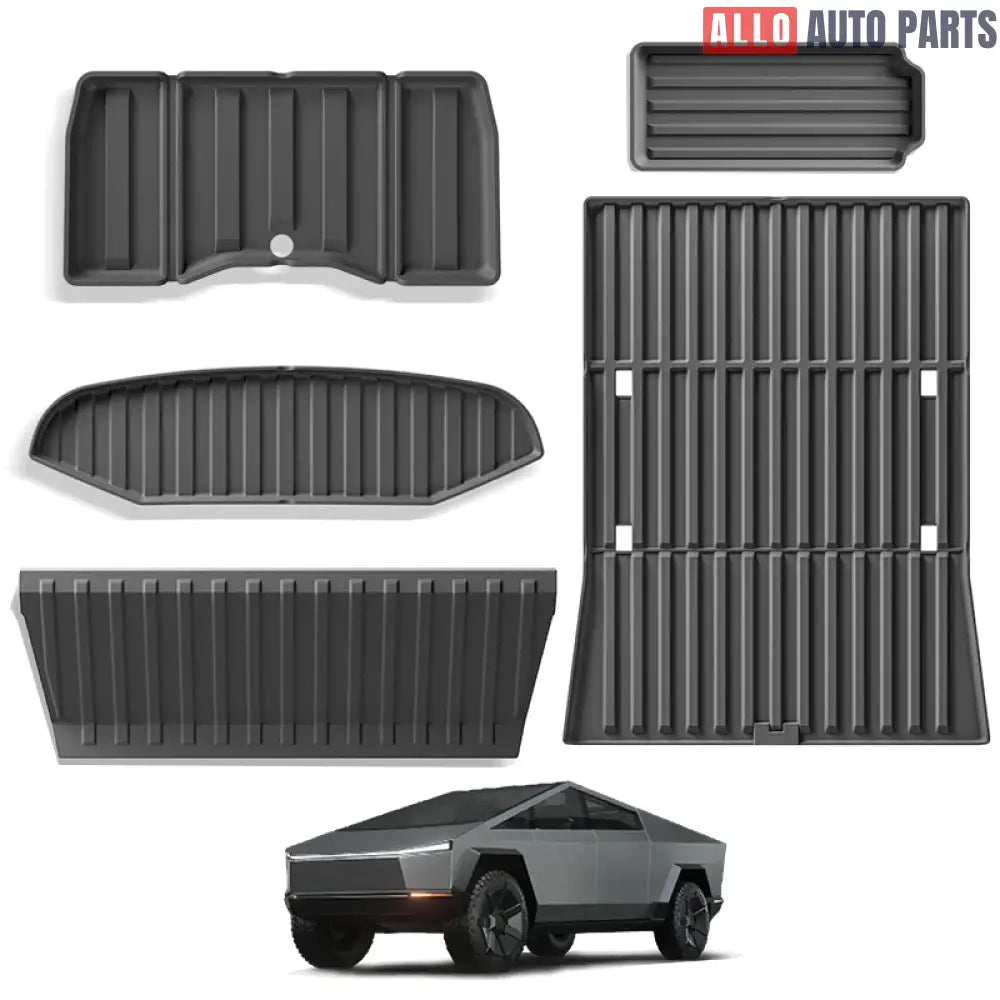 Tesla Cybertruck All-Weather Floor Mats & Cargo Liner Set - 3D Custom Fit - Tesla Interior Accessories > Floor Mat