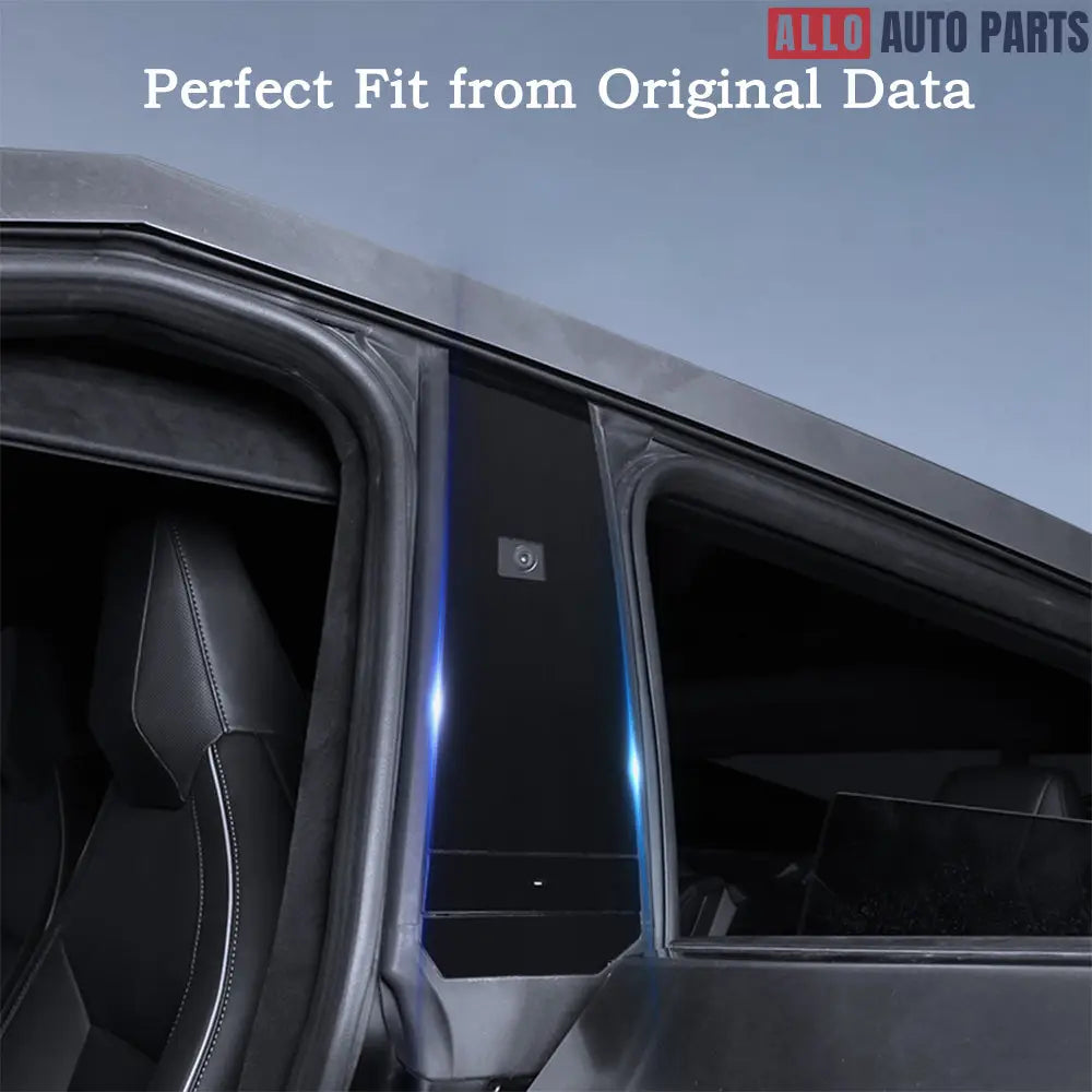 Tesla Cybertruck B & C Pillar & Door Button Wrap - Scratch Protection - overstock