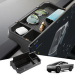 Tesla Cybertruck Behind Screen Storage Box - Center Console Dashboard Tray - overstock