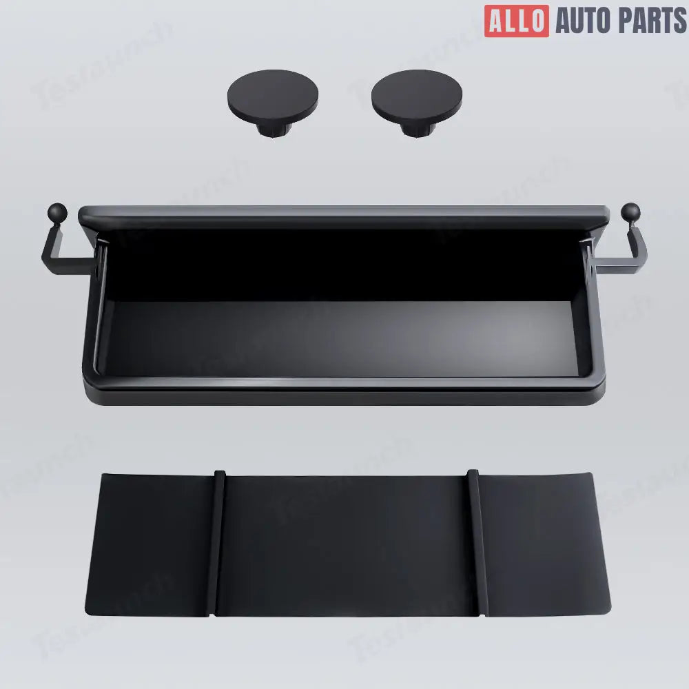 Tesla Cybertruck Behind Screen Storage Tray & Dual Magnetic Phone Mount - overstock