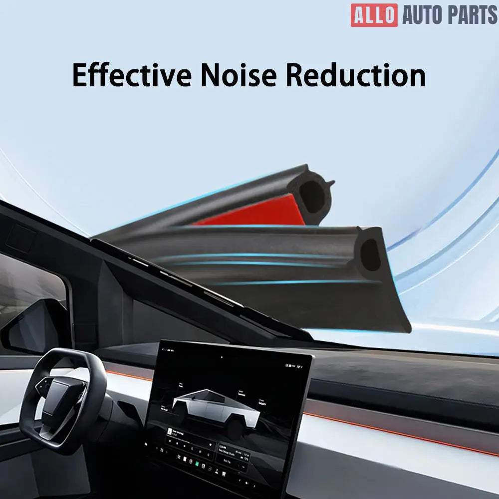 Tesla Cybertruck Door Seal Kit - Wind Noise Reduction & Dust Proofing - Tesla Interior Accessories > Doors > Soundproof