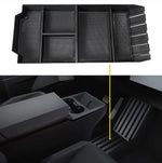 Tesla Cybertruck Lower Center Console Tray - Floor Storage Organizer - Tesla Interior Accessories > Center Console >