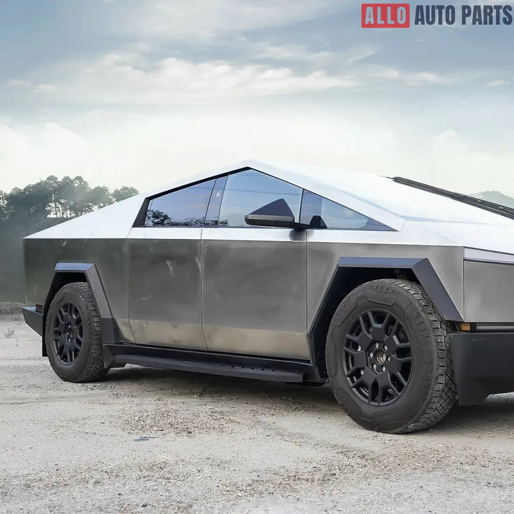 Tesla Cybertruck Running Boards - Heavy Duty Side Steps & Nerf Bars - overstock