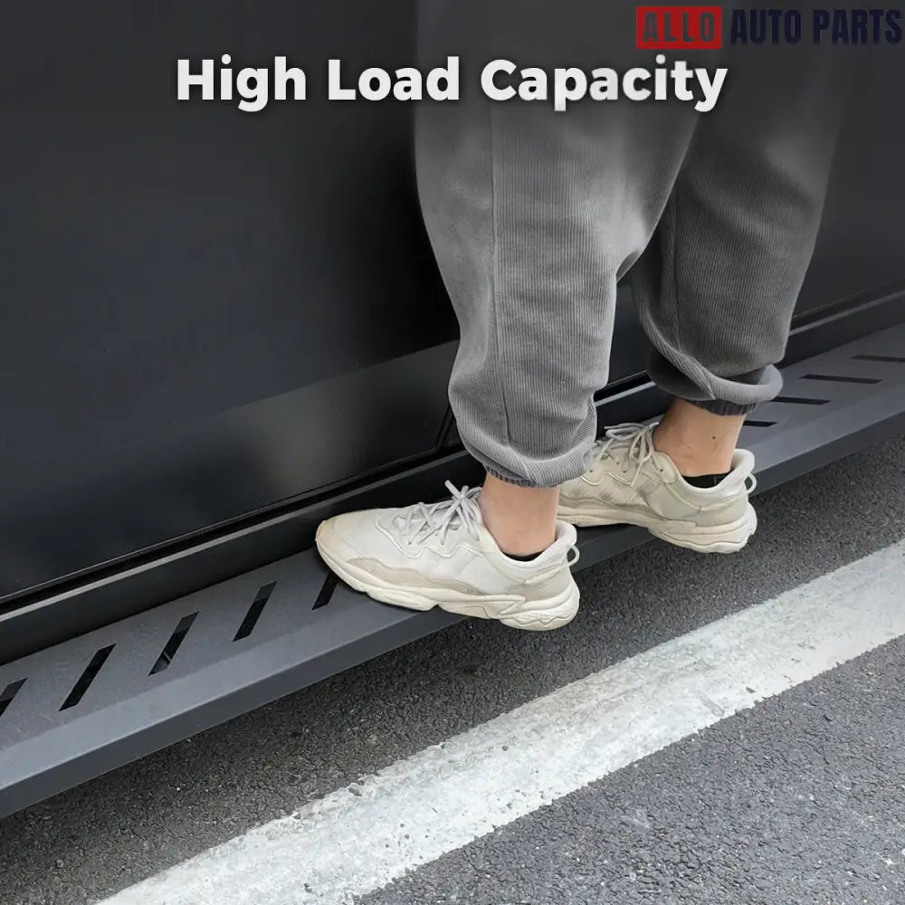 Tesla Cybertruck Running Boards - Heavy Duty Side Steps & Nerf Bars - overstock
