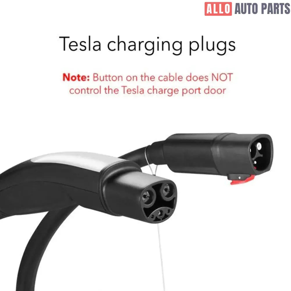Tesla EV Charger Extension Cord - 16.4ft 48A NACS Cable for Model 3/Y/S/X - Tesla Exterior Accessories > Charger