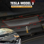 Tesla Model 3 Air Intake Vent Cover (2021-2023) - AC Protection Grille - Tesla Interior Accessories > Frunk Trunk > Air