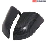 Tesla Model 3 Carbon Fiber Mirror Covers (2017-2024 & Highland) - 1 Pair - Tesla Exterior Accessories > Exterior Wrap >