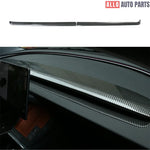 Tesla Model 3 Highland 2024 Carbon Fiber Dashboard & Air Outlet Cover - Tesla Interior Accessories > Dashboard > Center