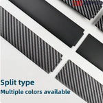 Tesla Model 3 Highland 2024 Carbon Fiber Dashboard & Air Outlet Cover - Tesla Interior Accessories > Dashboard > Center