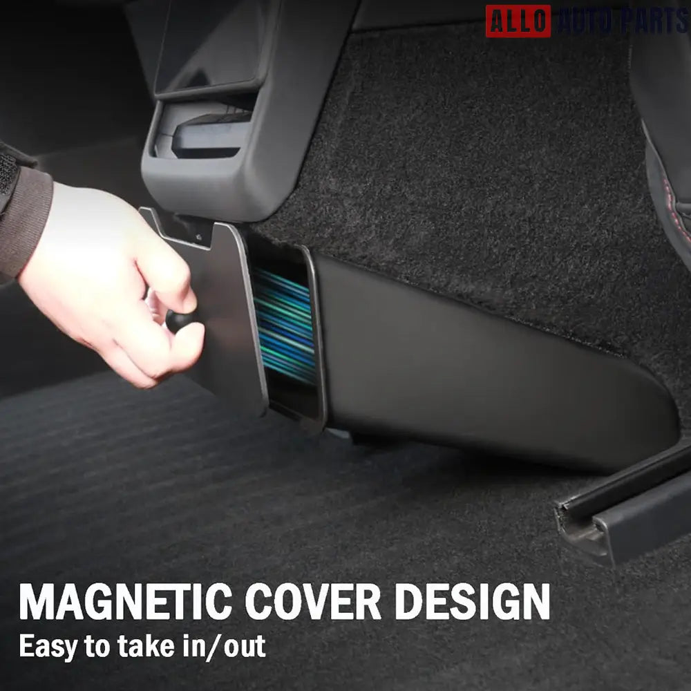 Tesla Model 3 Highland 2024+ Magnetic Backseat Trash Can & Storage Box - Tesla Interior Accessories > Seat > Organizers